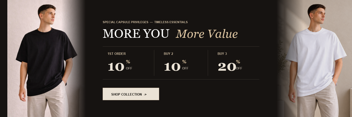 Danvi Style Signature Oversized Capsule — 1st Order 10% Off, Buy 2 10% Off, Buy 3 20% Off